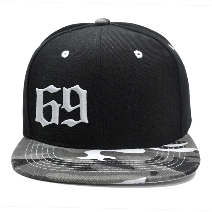 6ix9ine Hip Hop Cap 69 Flat Brim Hat Fashion Hats for Men Basketball Cap Trend Baseball Caps - Image 2