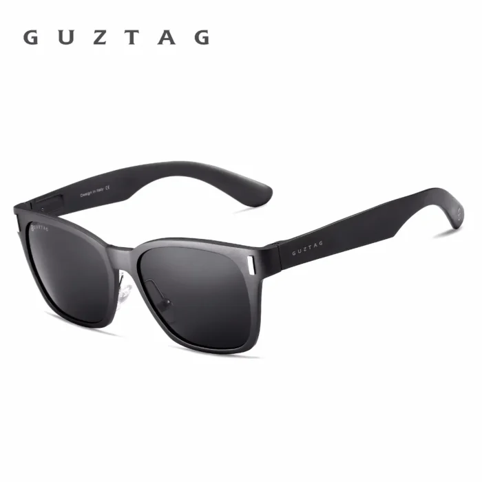 GUZTAG SUNGLASSES Aluminum Square Men/Women Polarized Mirror UV400 Sun Glasses Eyewear Sunglasses For Men oculos de sol G9260 - Image 2