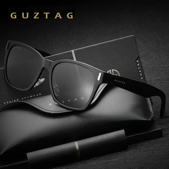 GUZTAG SUNGLASSES Aluminum Square Men/Women Polarized Mirror UV400 Sun Glasses Eyewear Sunglasses For Men oculos de sol G9260